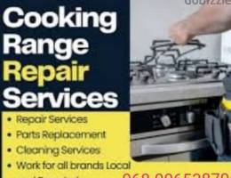 cooking range repair and service