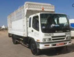 Truck for rent 3ton 7ton 10. ton hiap. all Oman services