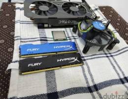 Nvidia GPU/intel core i5 CPU/DDR3 ram kit