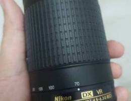 Nikon 70-300 vr عدسة زوم