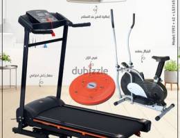 Olympia 1.5hp Motorized Treadmill with Orbitrack Elliptical Trainer