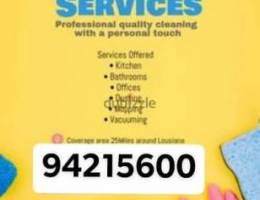 Professional villa office shops restaurant house deep cleaning service