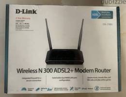 Dlink Wireless N 300 ADSL2 +Modem Router