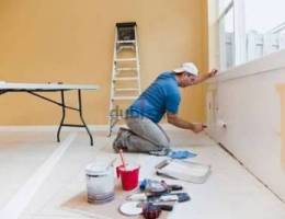 Madina qaboos Building, house paint apartment, villas paint work we do