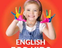 English teacher for kids