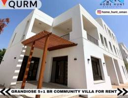 AL QURM | GRANDIOSE 5+1 BR COMMUNITY VILLA FOR RENT