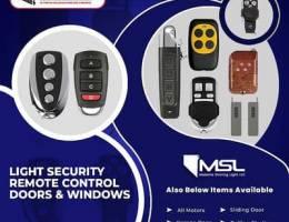 Doors & windows security control, remote