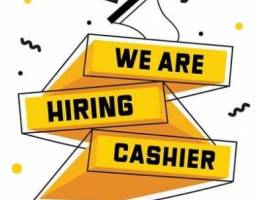 we are hiring cashier ( only Omani lady )