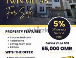 New Year Exclusive Offer Buy one Villa Get 5% Off on Your Second Villa