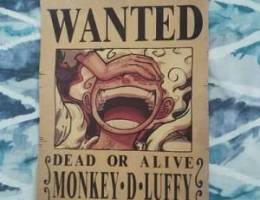 One piece luffy crew posters