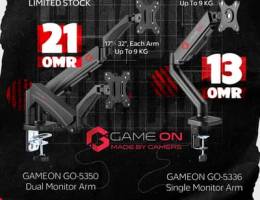 GAMEON Gaming Arms 17" - 32" - ستاند جيمينج للشاشات من جيم اون !