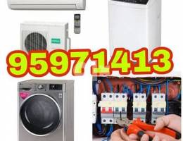 AC service Washing Machine repair fixing  electrician plumber painter