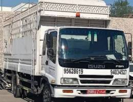 Truck for rent 3ton 7ton 10. ton hiap. all Oman services