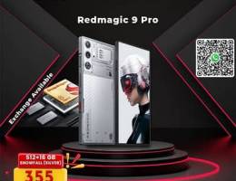 red magic 9 pro 512/16 GB silver and 256/12 GB black