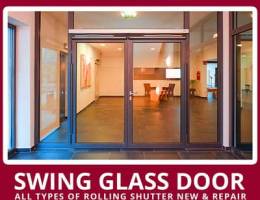 Swing Glass Doors || Rolling Shutter Product