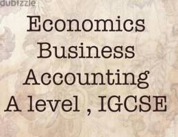 Economics, Accounting and Business