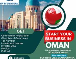 COMPANY REGISTRATION AND INVESTOR VISA FOR OMAN