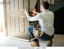 fix repair open and changes all type door lock