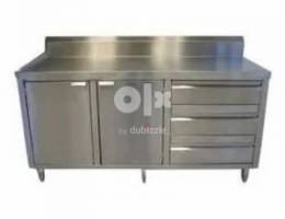 high quality steel fabrication  table sink