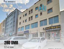 Commercial Shops in Al Khoud 6 | محلين تجاريين في الخوض السادسة