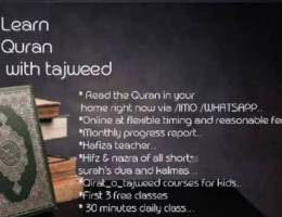 online Quran e pak classes available