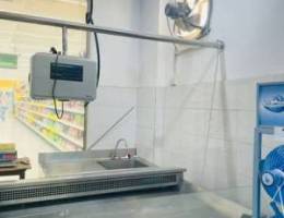 Fish Counter for Rent at Well Runnig Hypermarket