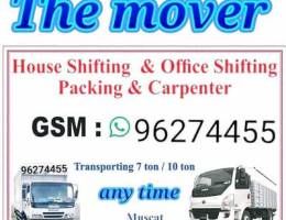 House shifting good carpenter services