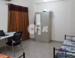 BED SPACE in Fully Furnished Room w Attached Toilet & all Facililities