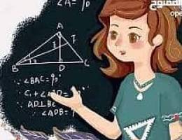 معلمة رياضيات احادي وثنائي اللغة 1-9 bilingual Mathematics teacher