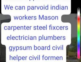 What's app 79049145
We can parvoid indian workers Mason