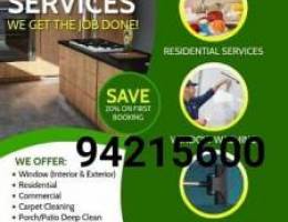 house, villas, flat apartment, kichan, and office cleaning services