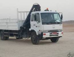 Truck for rent 3ton 7ton 10. ton hiap. l Oman services House shifting