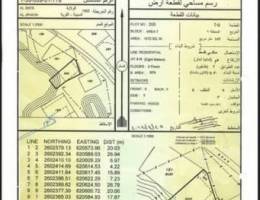 1072m land in rusayl hights