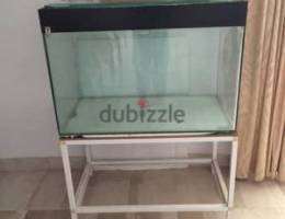 Big size fish tank for sale. ( stand not included )