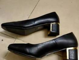 38 size black colour shoes