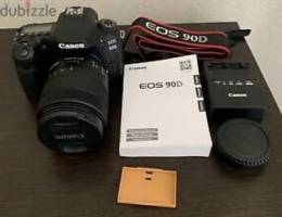 Canon EOS 90D DSLR Camera With 18-135mm Lens (Brand new)