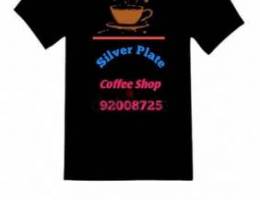 All type restaurant tee shirt design available