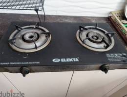 gas stove + cylinder