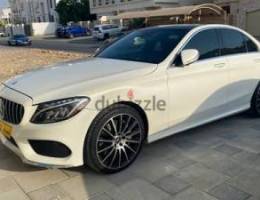 سيارة مرسيدس C300 AMG 4Matic موديل 2015 ثلاث فصوص مواصفات خاصة