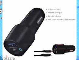 Powerology 38w Ultra Quick Car Charger pccsr005 (Brand-New)