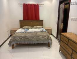One BHK room with 2 bathrooms, a large kitchen and a hall bedroom n ho