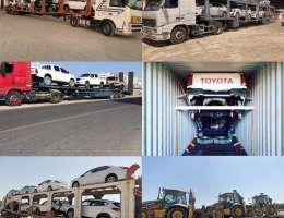 شحن سيارات أو حاويات أو معدات من سلطنة عمان الى جميع أنحاء العالم